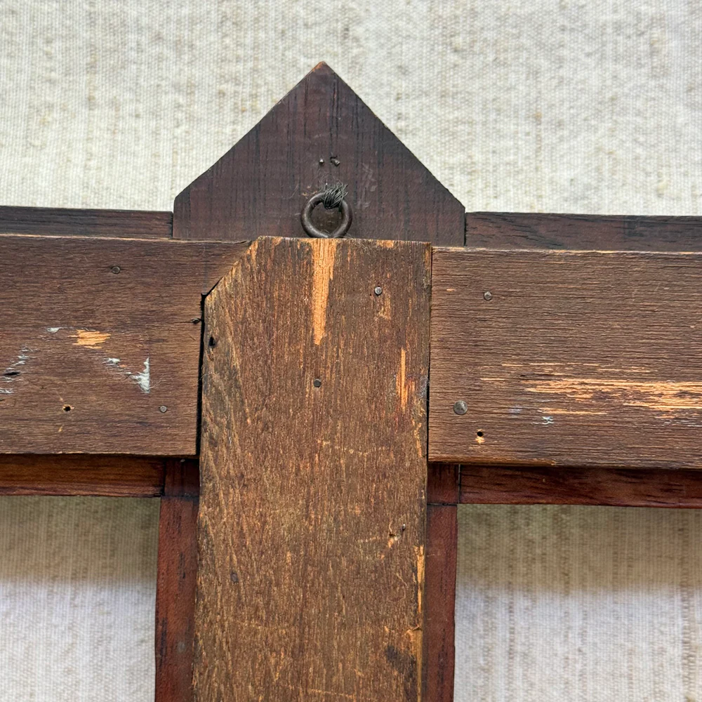 Early 20th-century Double Tramp Art Frame - Image 8