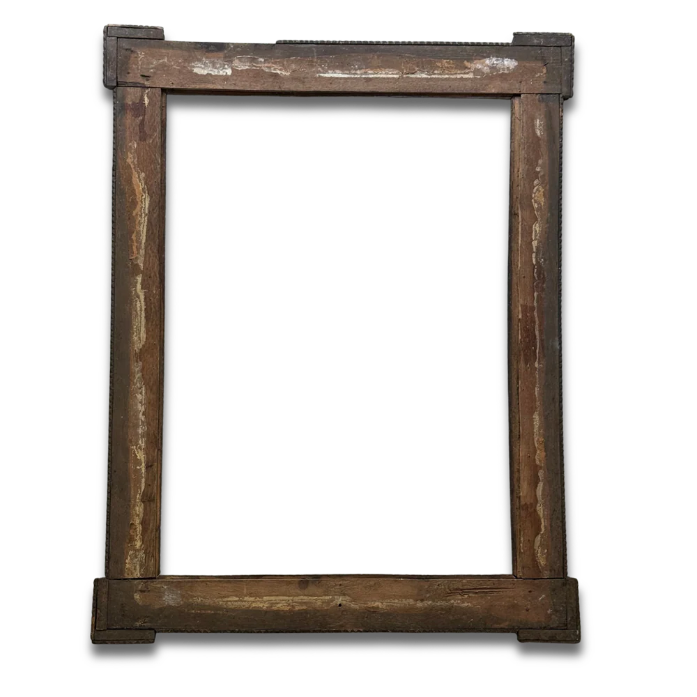 Early 20th-century French Tramp Art Frame - Image 2