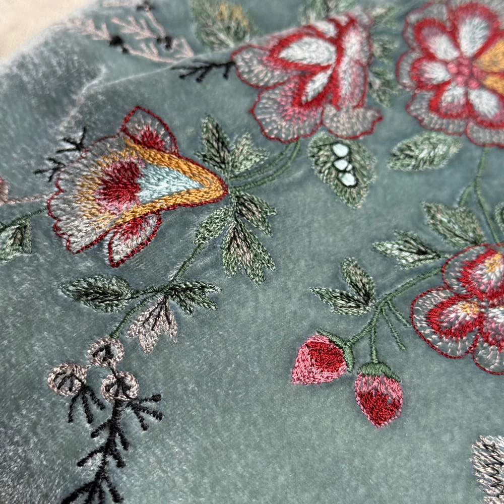 John Derian Custom Poppins Bag in Ocean - Image 4