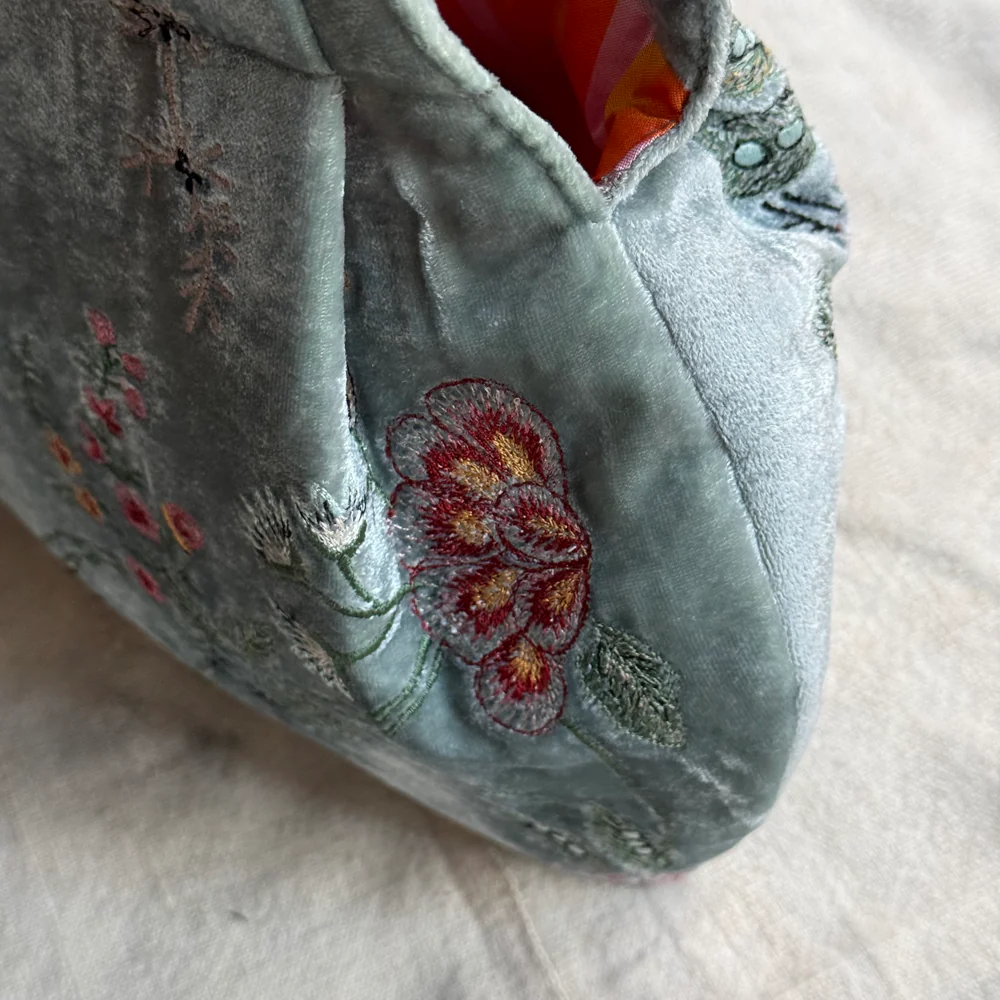 John Derian Custom Poppins Bag in Ocean - Image 7