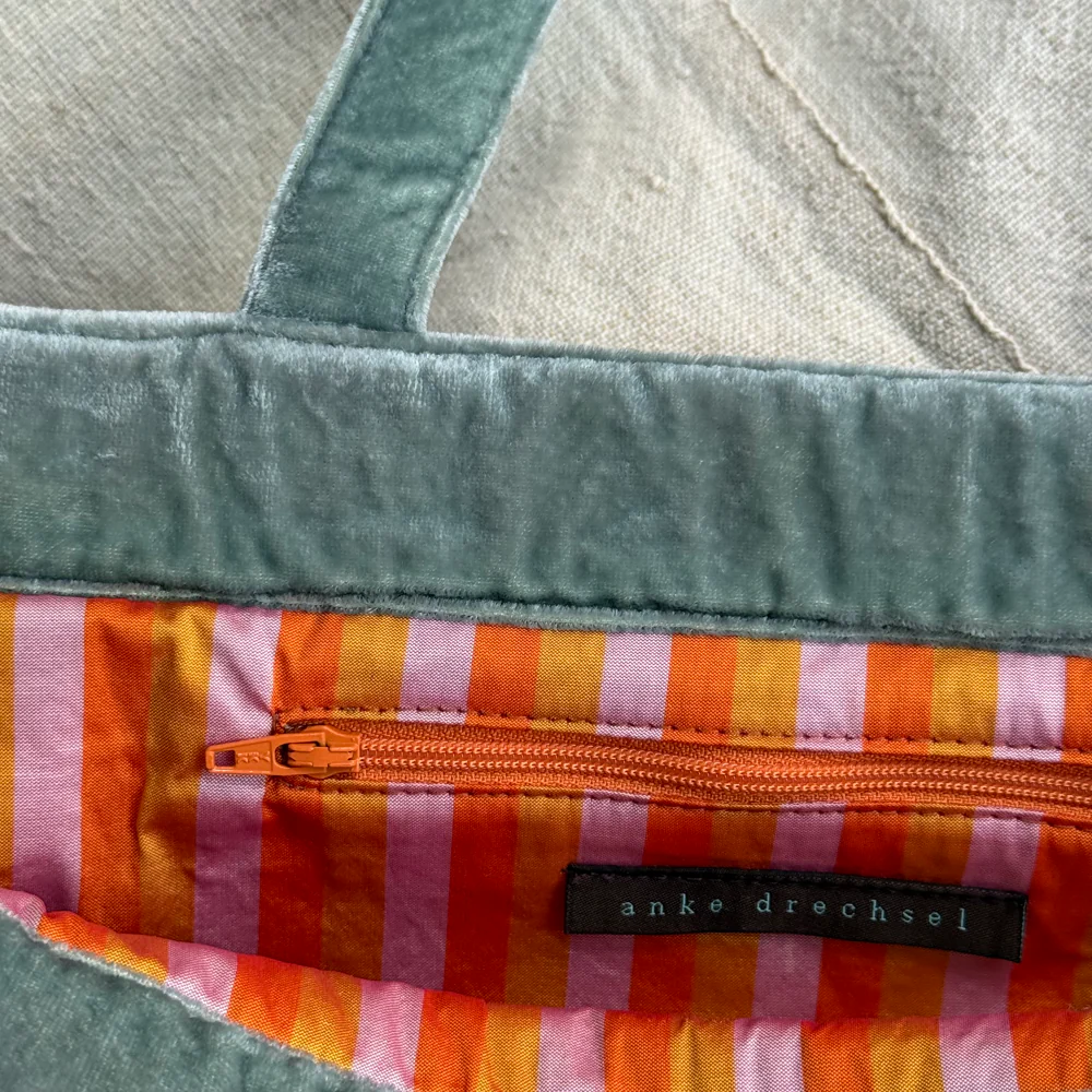 John Derian Custom Poppins Bag in Ocean - Image 9