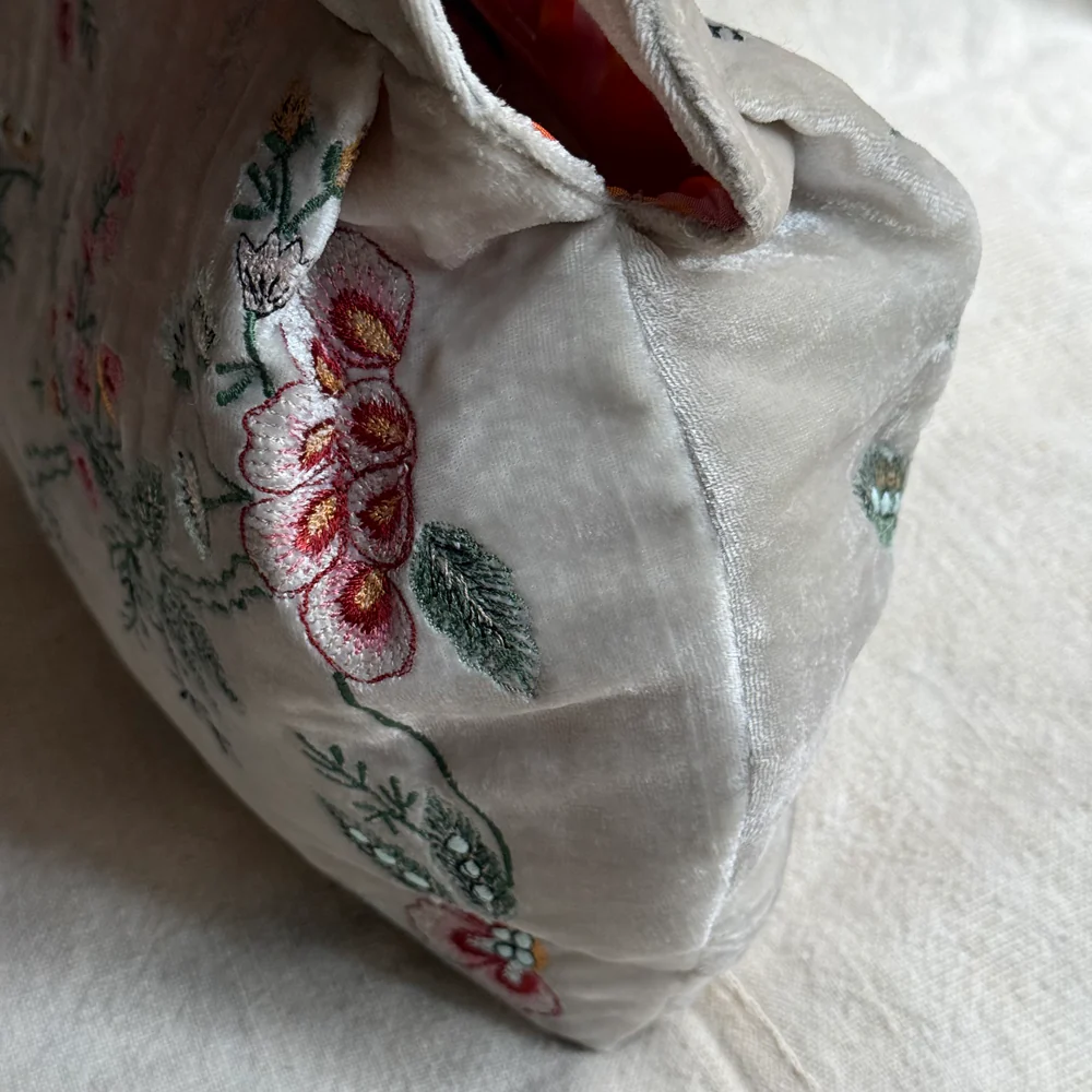 John Derian Custom Poppins Bag in S. Blue - Image 9
