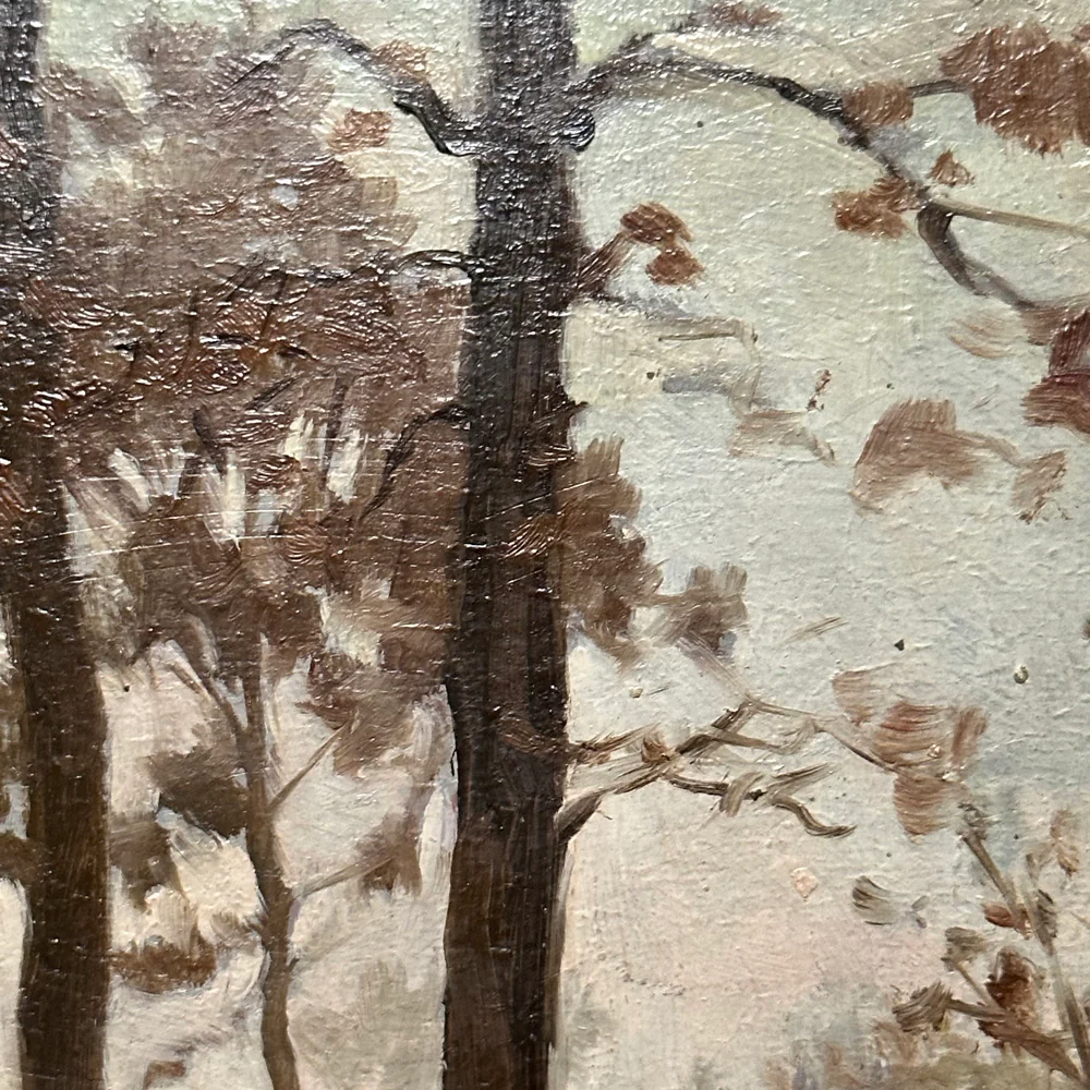 Evert Rabbers Landscape Painting (2319) - Image 3