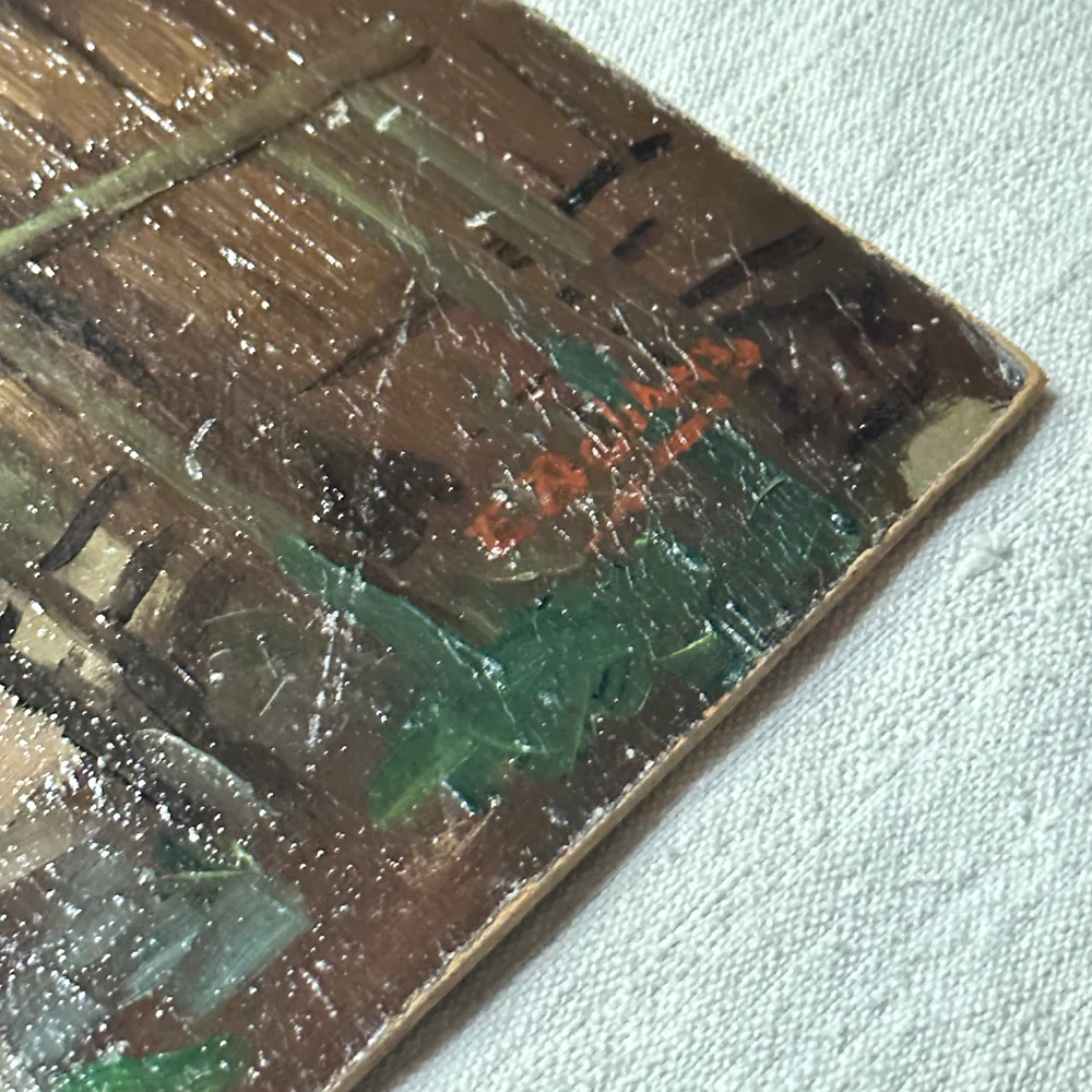 Evert Rabbers Landscape Painting (2326) - Image 4