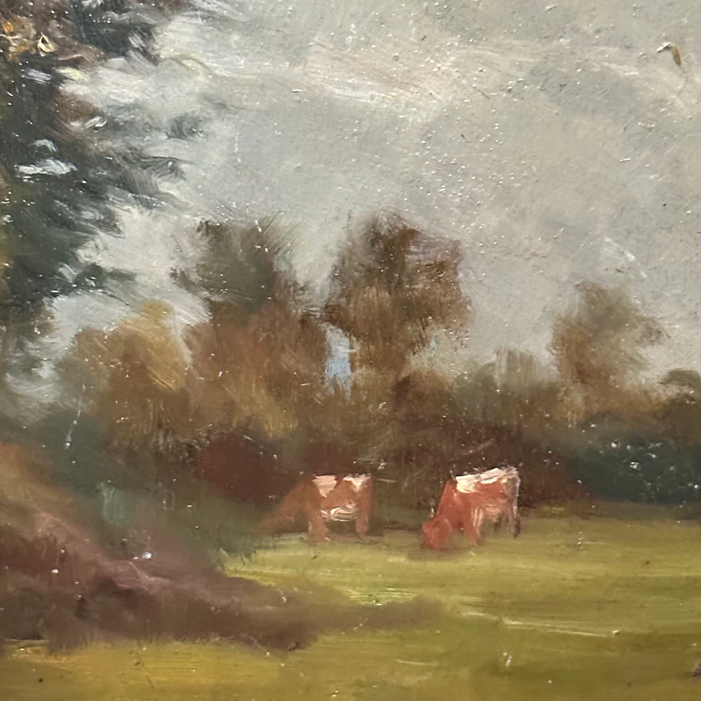 Evert Rabbers Landscape Painting (2340) - Image 2