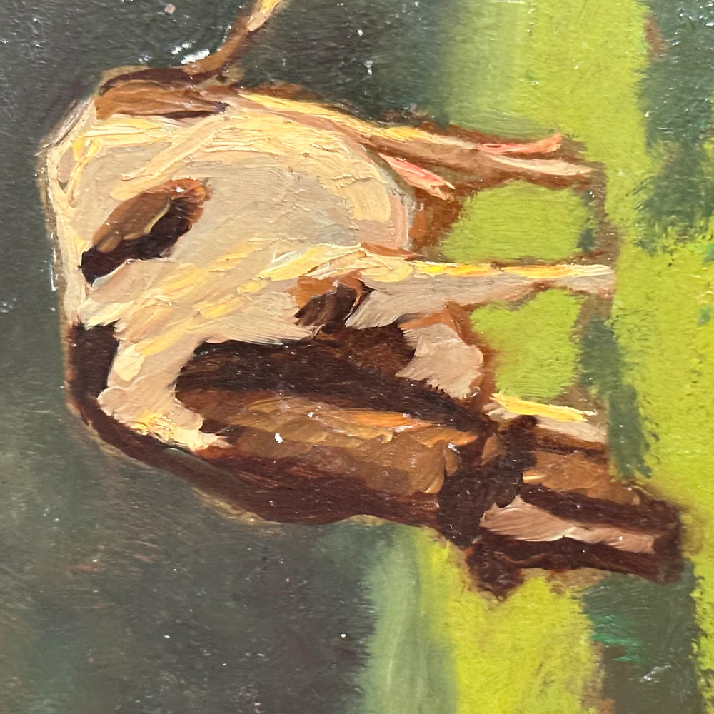Evert Rabbers Landscape Painting (2348) - Image 2