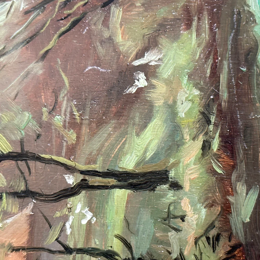Evert Rabbers Landscape Painting (2351) - Image 2