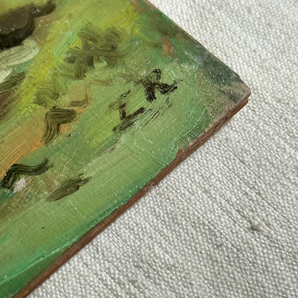 Evert Rabbers Landscape Painting (2351) - Image 3