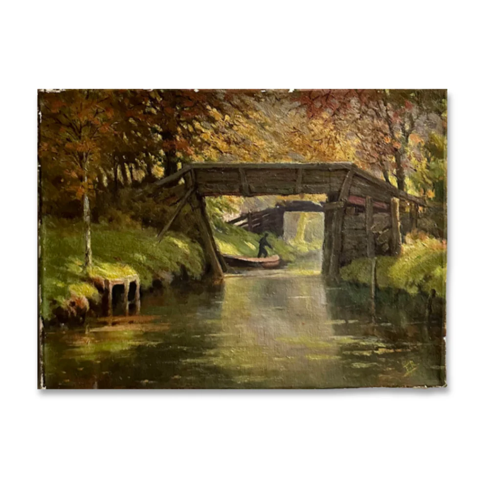 Evert Rabbers Landscape Painting