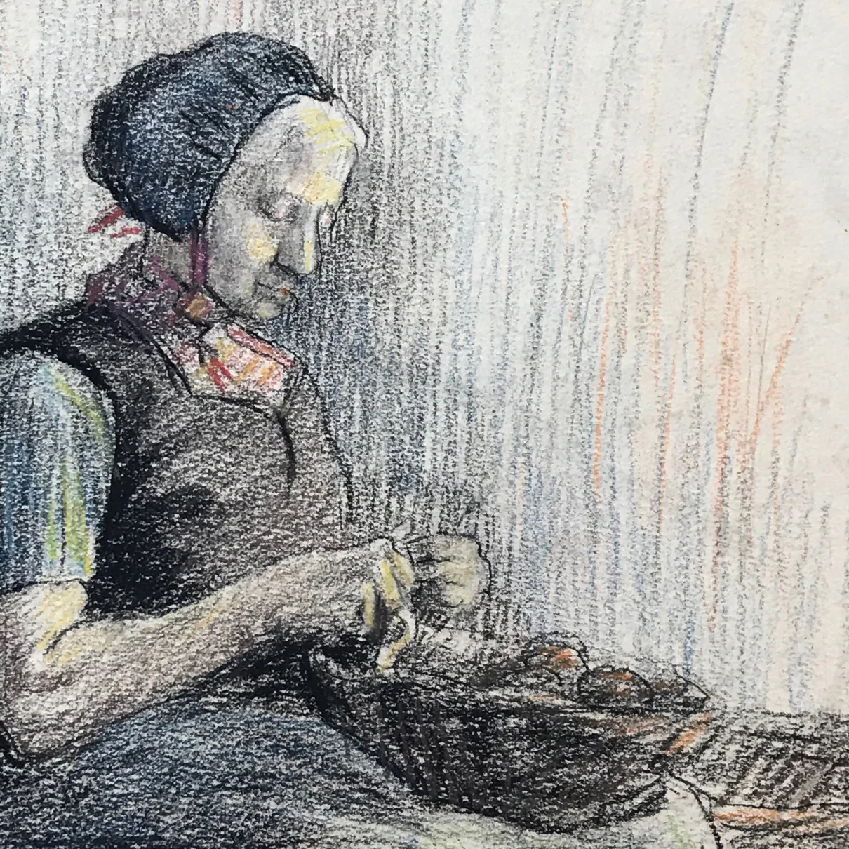 Evert Rabbers Portrait Drawing 08 - Image 2