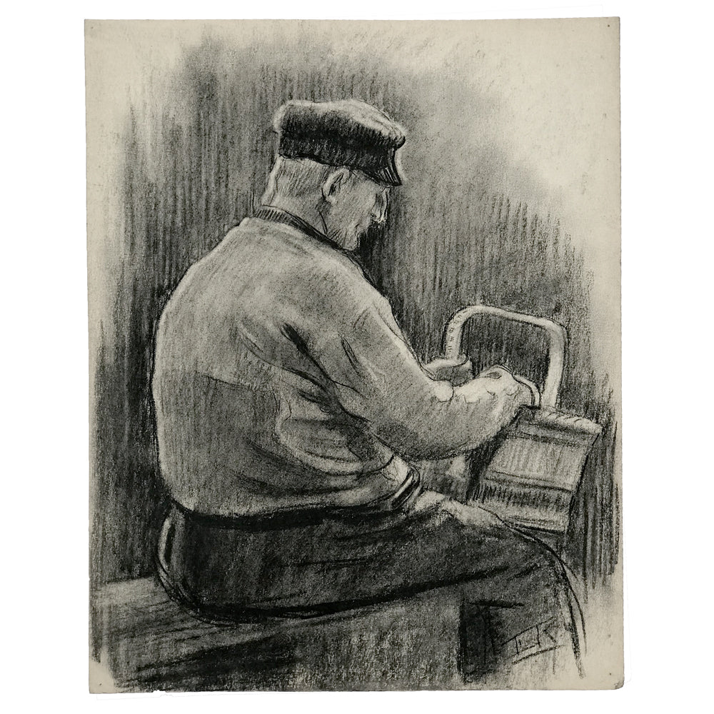 Evert Rabbers Portrait Drawing 34
