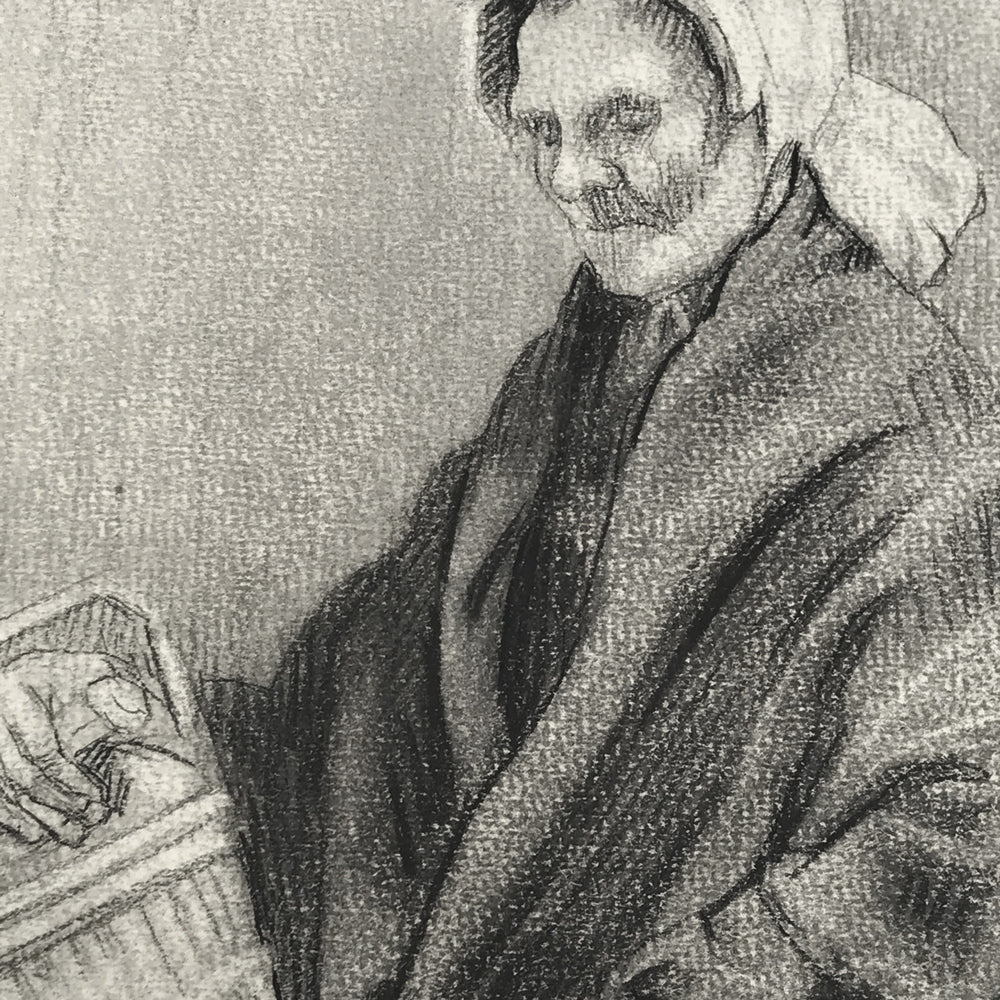 Evert Rabbers Portrait Drawing 35 - Image 3
