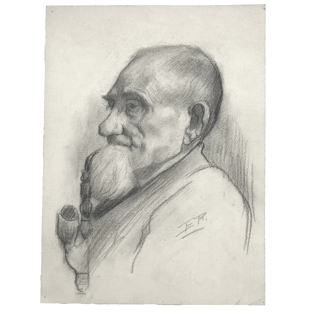 Evert Rabbers Portrait Drawing 36