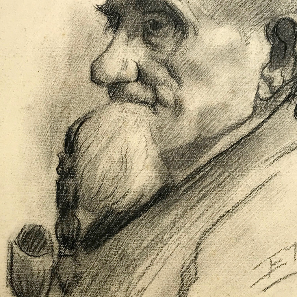 Evert Rabbers Portrait Drawing 36 - Image 2