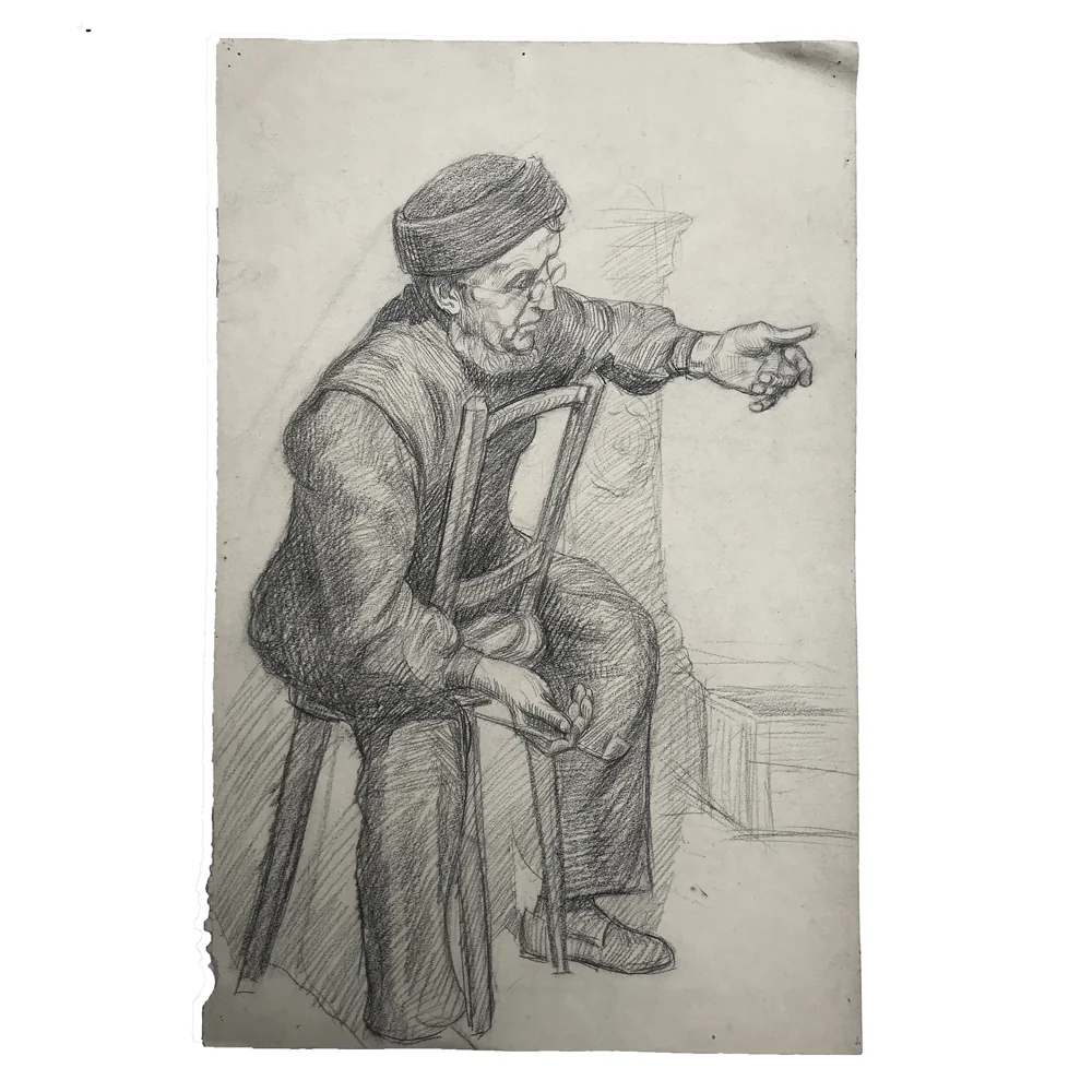 Evert Rabbers Portrait Drawing 40