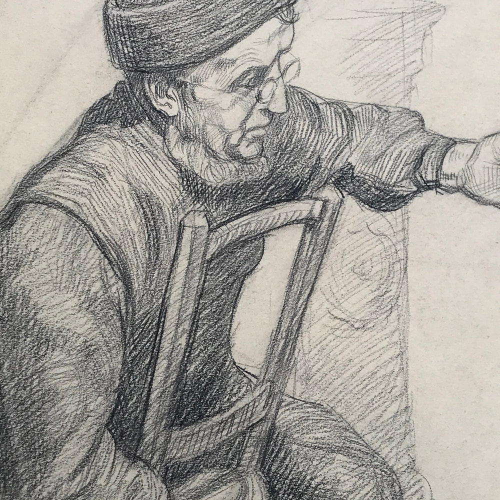 Evert Rabbers Portrait Drawing 40 - Image 2