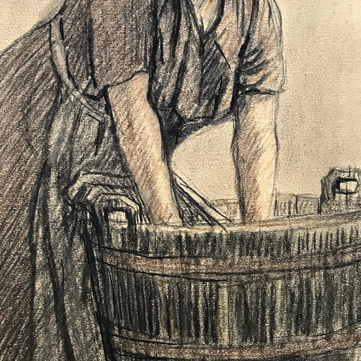 Evert Rabbers Portrait Drawing 52 - Image 2