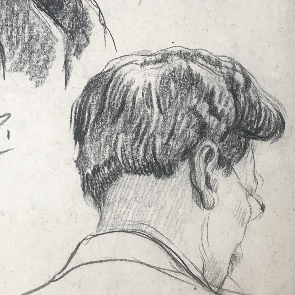 Evert Rabbers Portrait Study Drawing 11 - Image 2