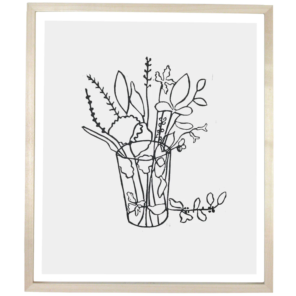Flowers in Glass Tumbler 5