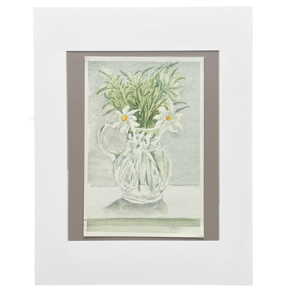 "Flowers" Watercolor Painting by Doris Weeks