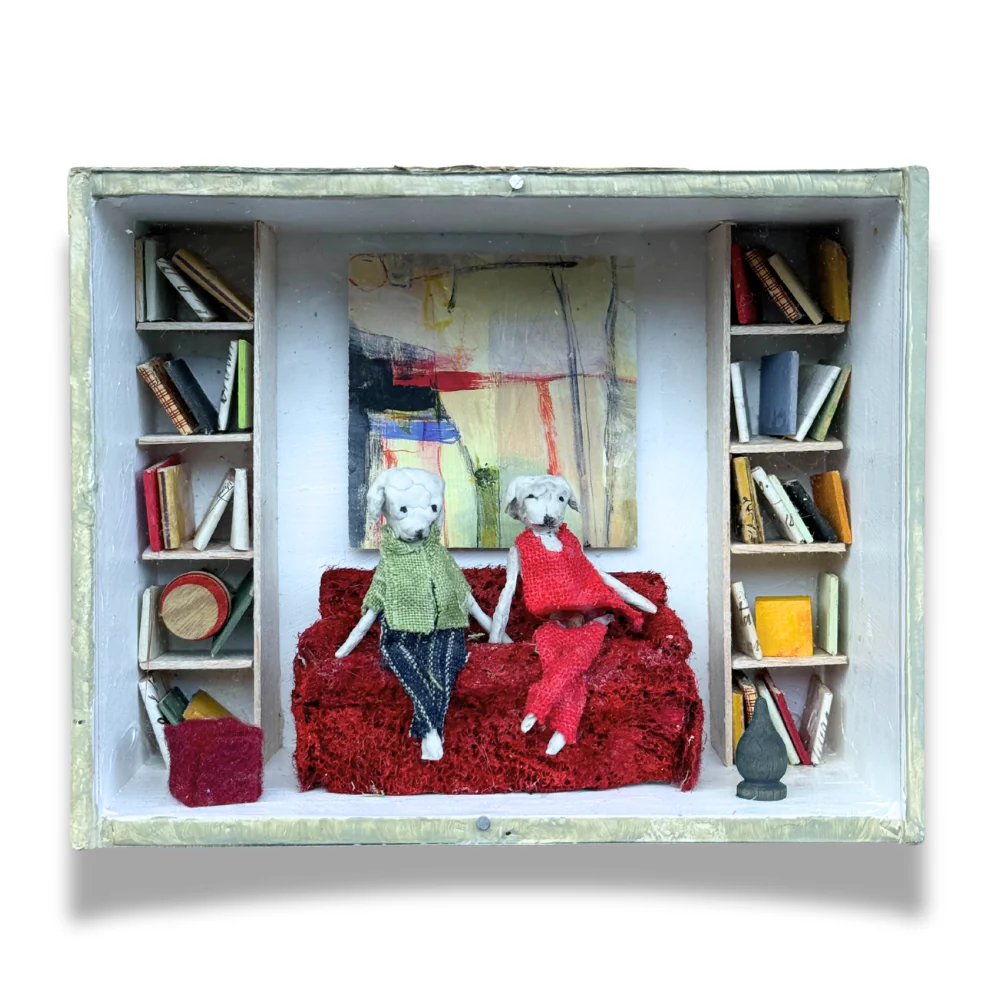 "Fred & Ethel" Assemblage