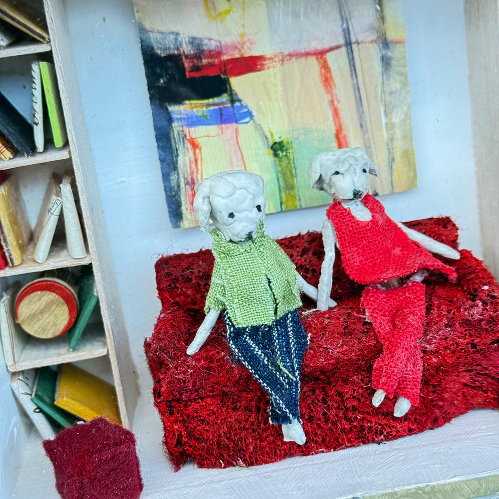 "Fred & Ethel" Assemblage - Image 2