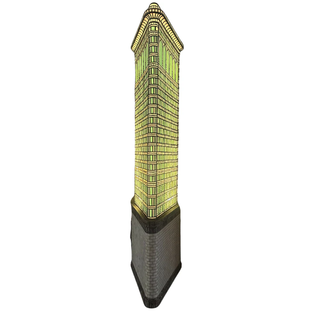 Glass Flatiron Building Light Sculpture by Adam Kurtzman - Image 3