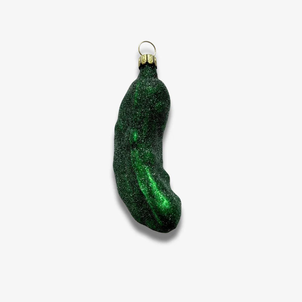 Glitter Pickle Ornament