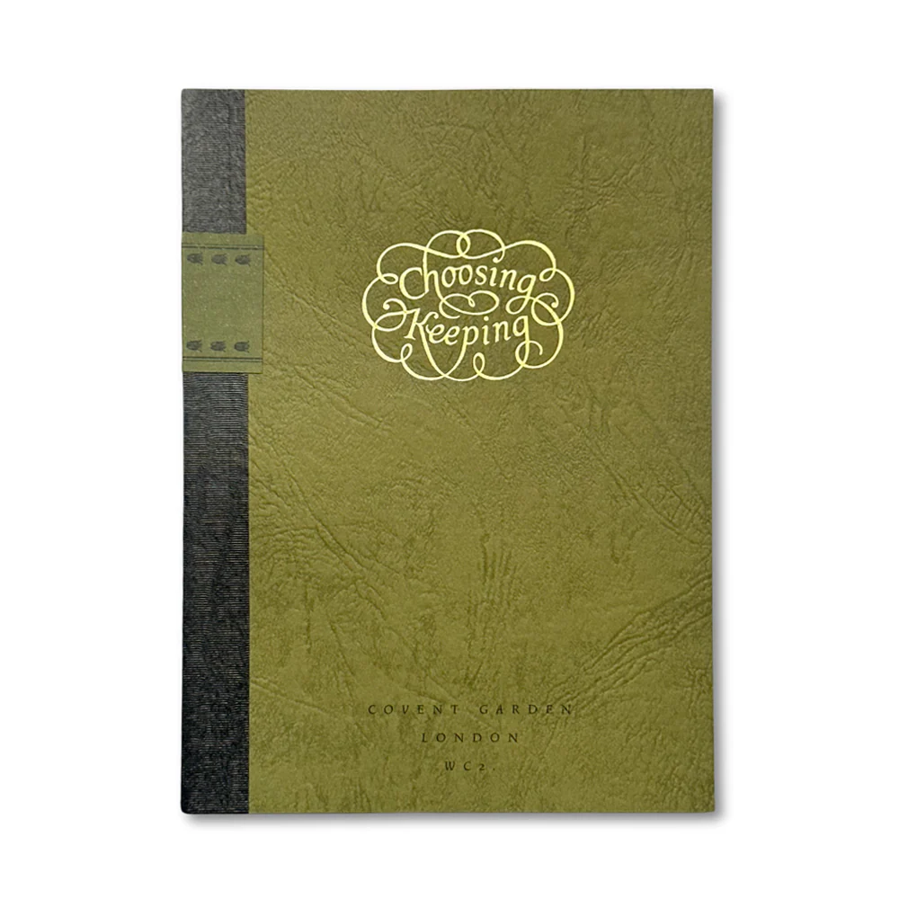 Green Lined Notebook