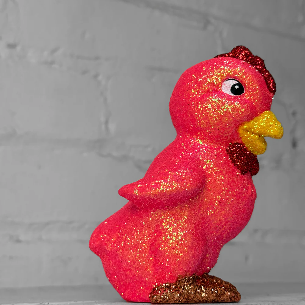 Ino Schaller Pink Glitter Chick - Image 2