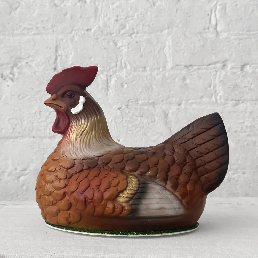 Ino Schaller XL Papier-Maché Hen Box