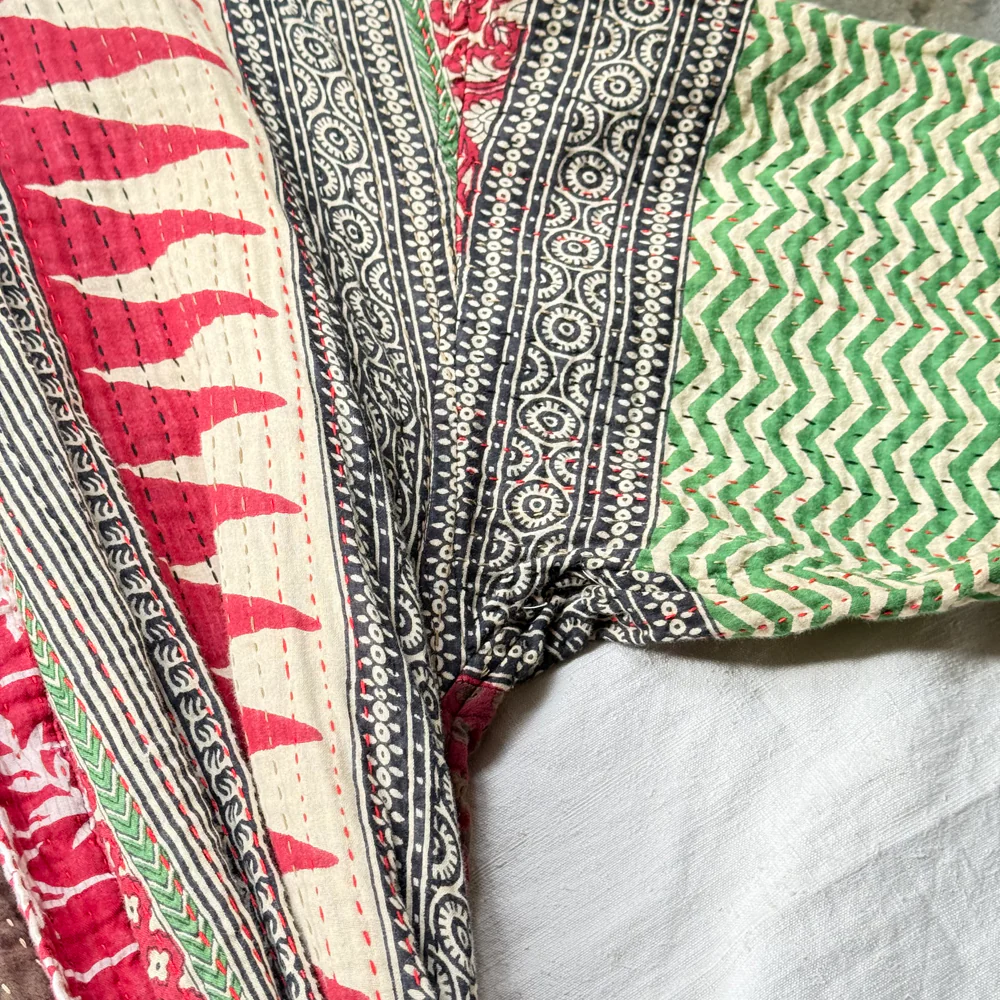 Jeanette Farrier Vintage Sari Robe #2 - Image 3