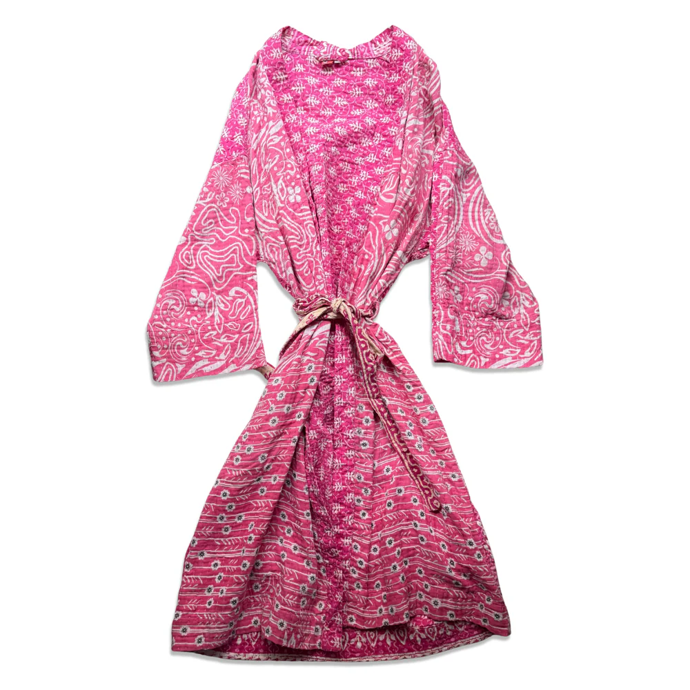 Jeanette Farrier Vintage Sari Robe #3