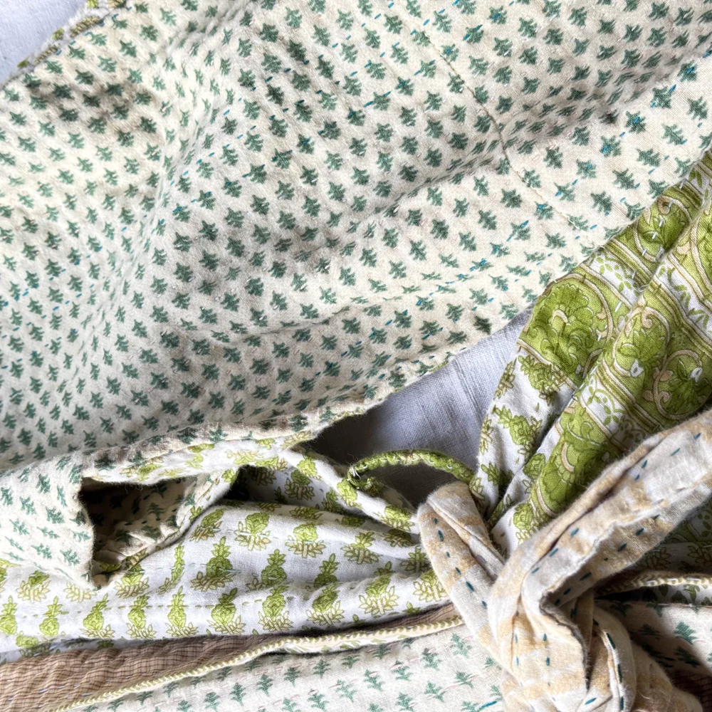 Jeanette Farrier Vintage Sari Robe #4 - Image 3