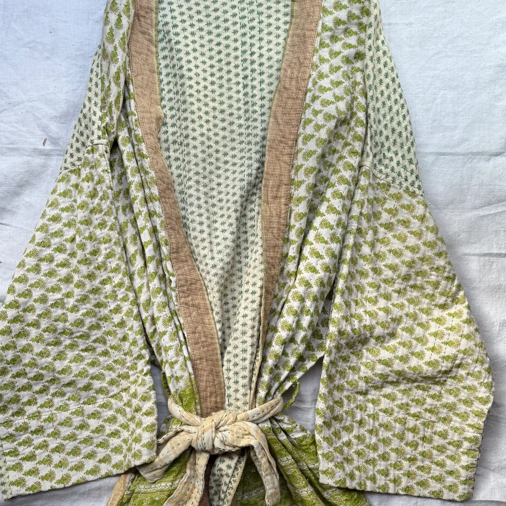 Jeanette Farrier Vintage Sari Robe #4 - Image 7