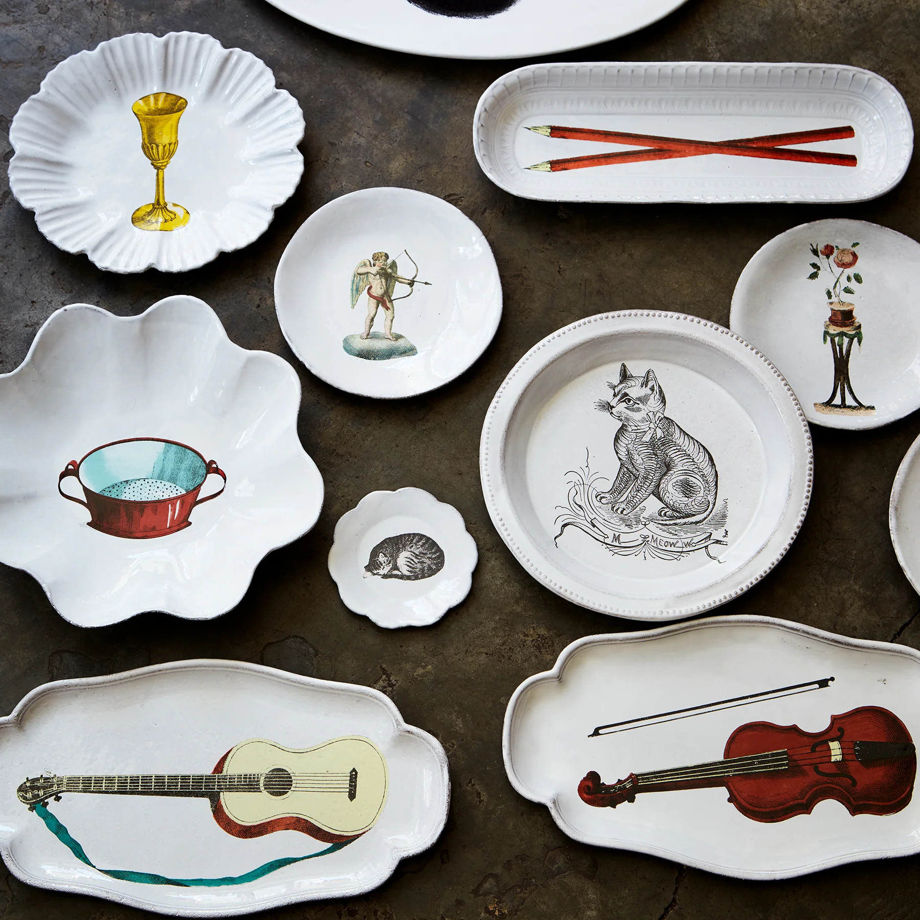 John Derian Guitar Platter - Image 3
