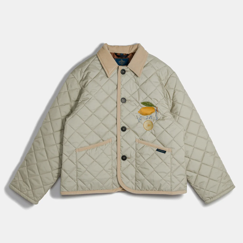 John Derian Lemon Teynham Women's Jacket in Natural Clay