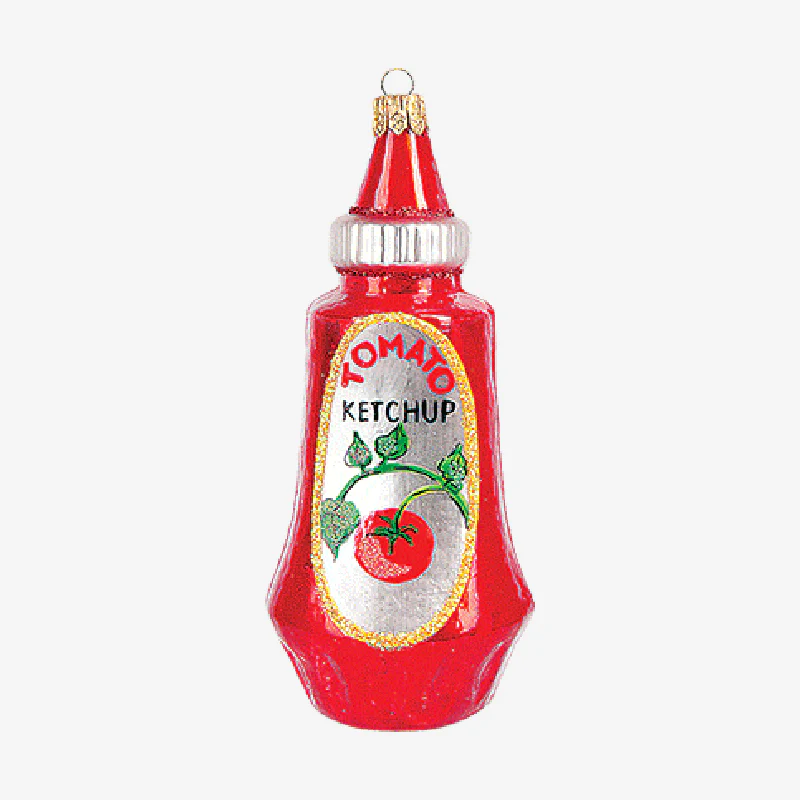 Ketchup Bottle Ornament
