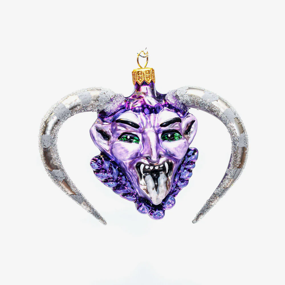 Krampus Head Ornament 41