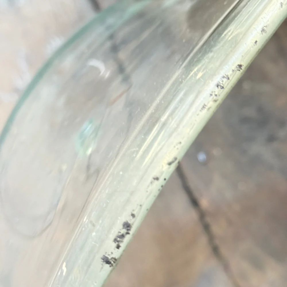 Large 19th-century French Glass Cloche de Melon (LG-02) - Image 4
