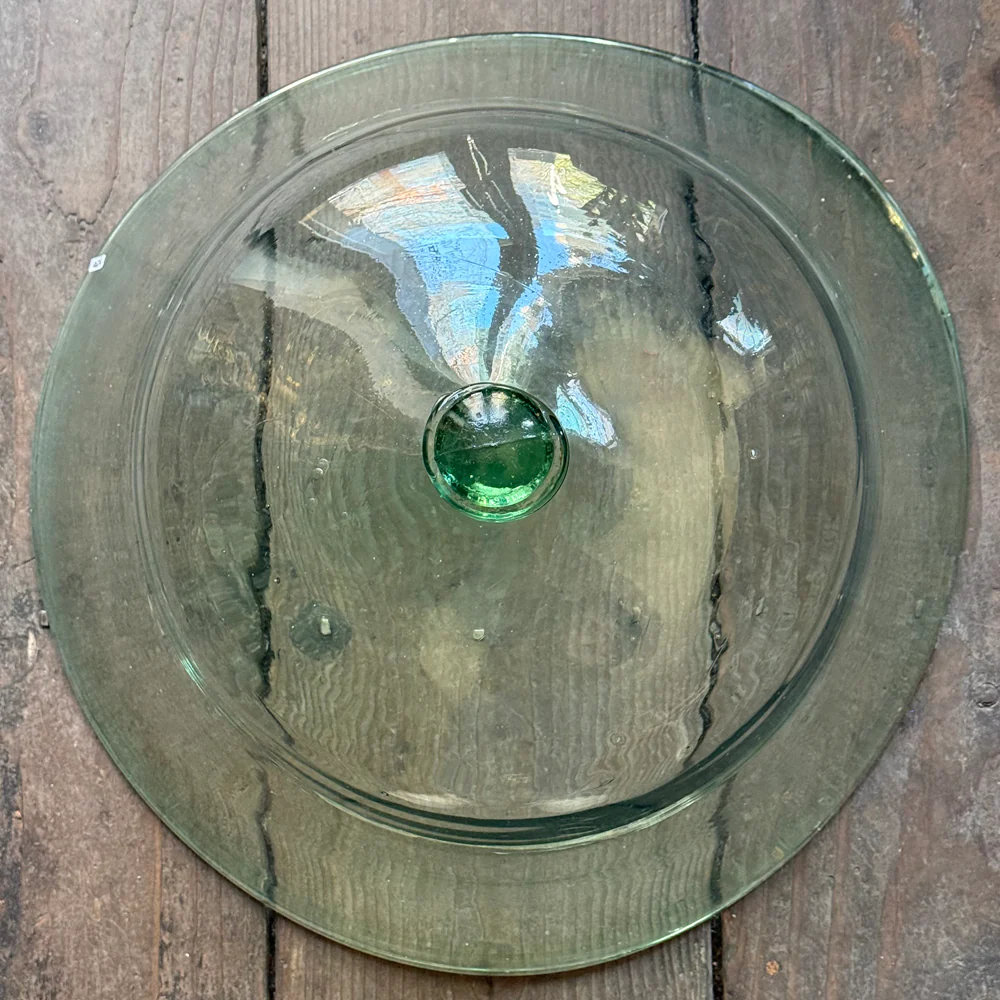 Large 19th-century French Glass Cloche de Melon (LG-03) - Image 3