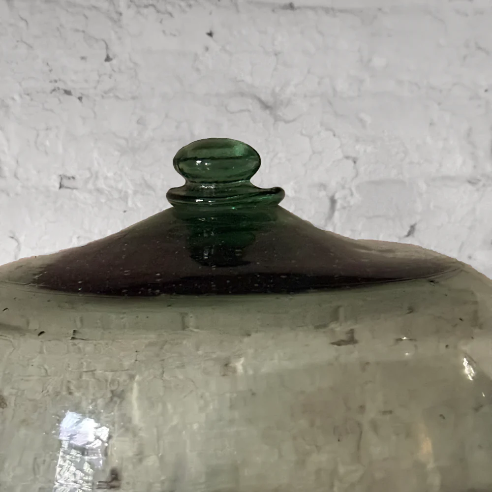 Large 19th-century French Glass Cloche de Melon (LG-04) - Image 3