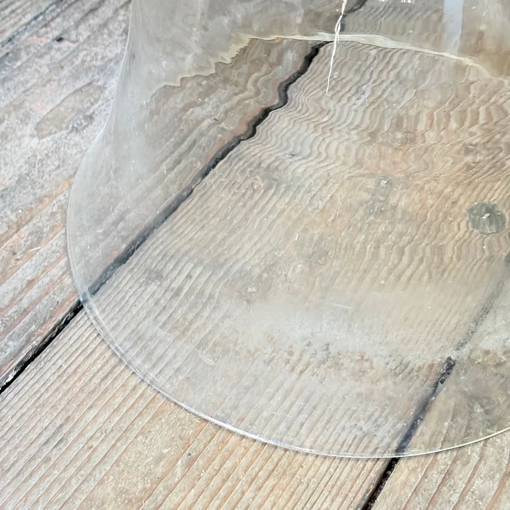 Large 19th-century French Glass Cloche de Melon (LG-10) - Image 3