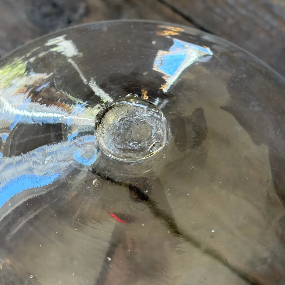 Large 19th-century French Glass Cloche de Melon (LG-10) - Image 4