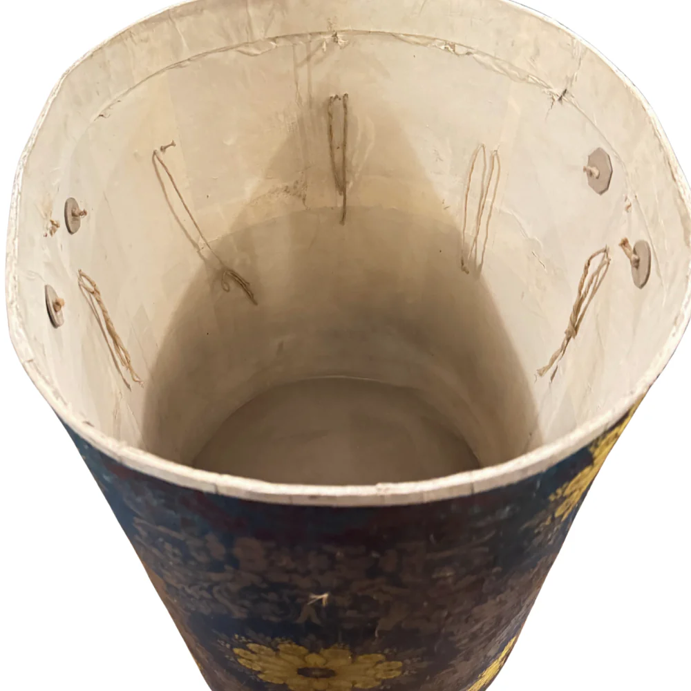 Large 19th-century French Papered Hat Box - Image 5
