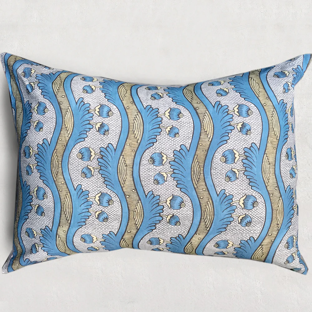 Large Grenades Pillow (No. 2A )with Linen Backing