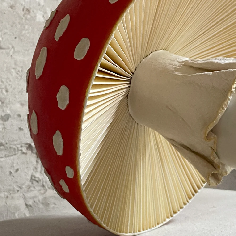 Large Papier-Mâché Mushroom - Image 3