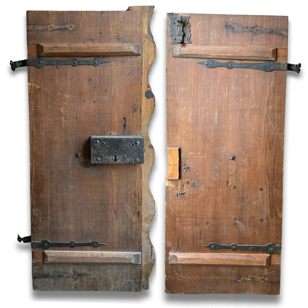 Late 18th-century Hand Painted German Doors - Image 3