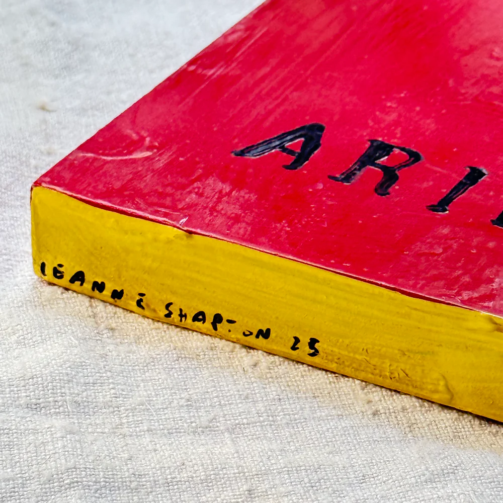 Leanne Shapton "Lady Chatterley's Lover" Painted Wooden Book - Image 2