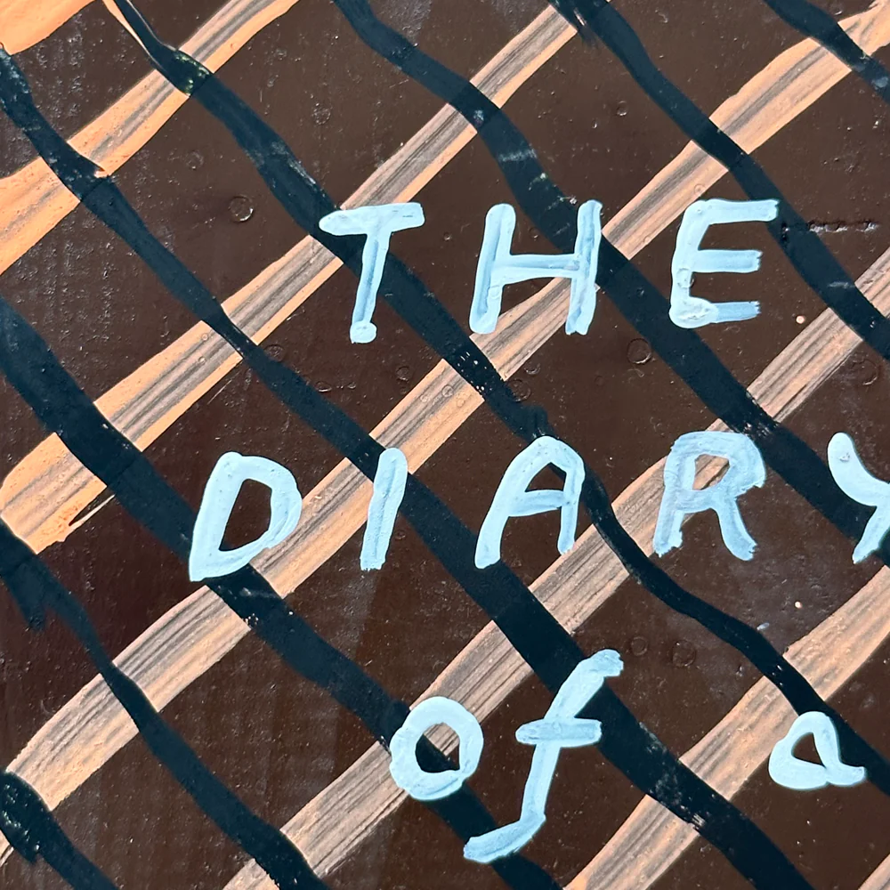 Leanne Shapton "The Diary of a Young Girl - Anne Frank" Painted Wooden Book - Image 3